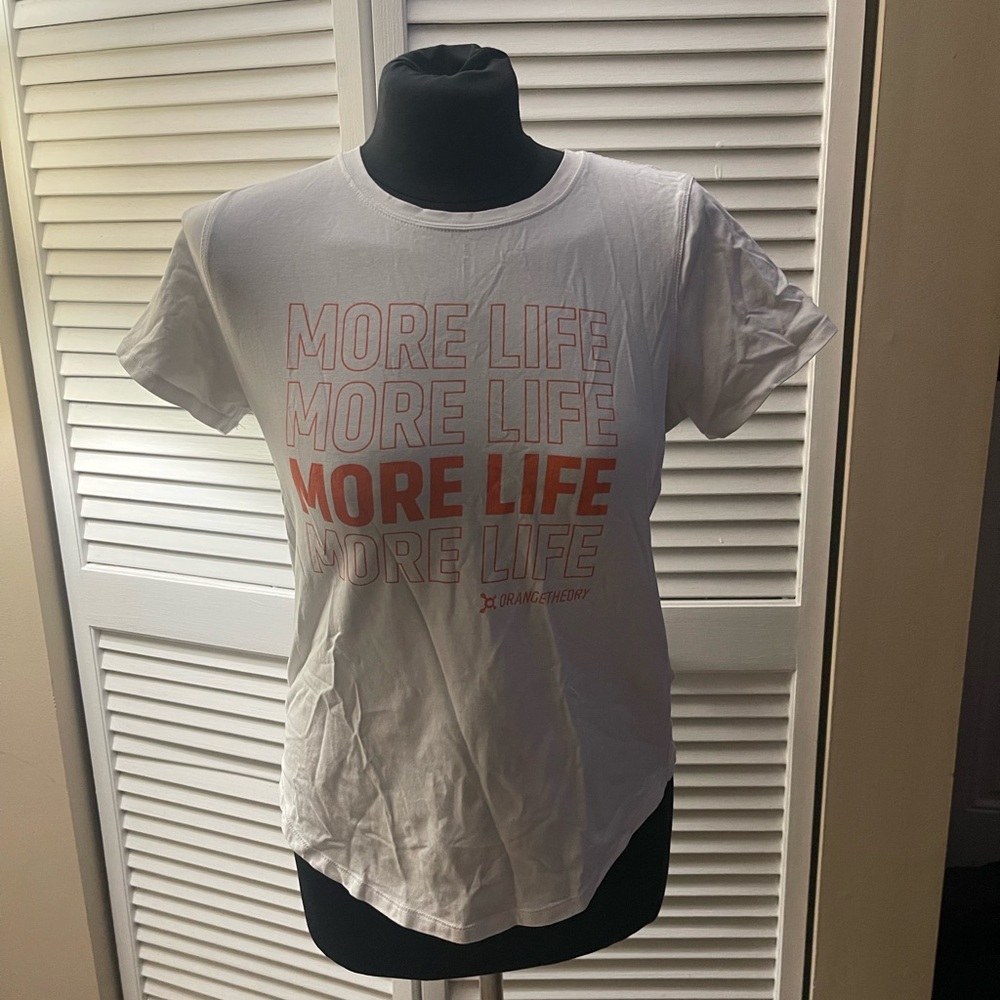 White Orange Theory Graphic Tee